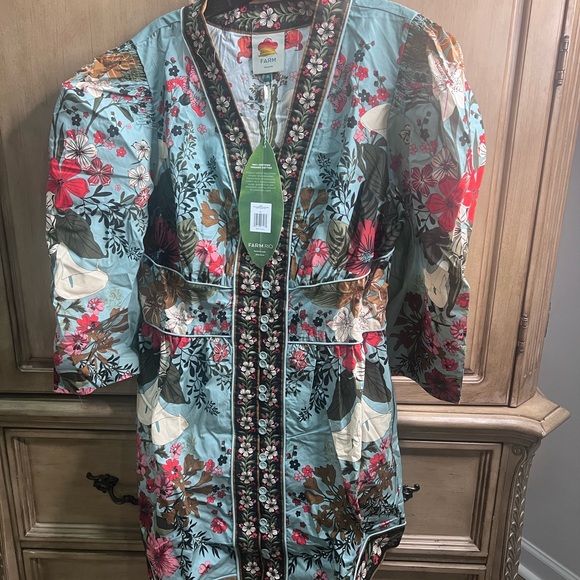 FARM Rio Floral Mini Dress - Multicolor - Picture 5 of 6